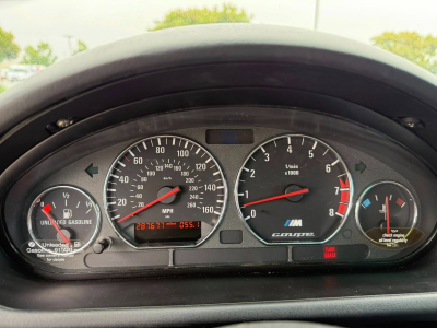 1999 BMW M Coupe in Estoril Blue Metallic over Estoril Blue & Black Nappa