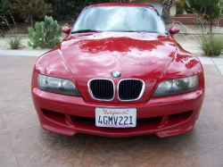 1999 BMW M Coupe in Imola Red 2 over Black Nappa