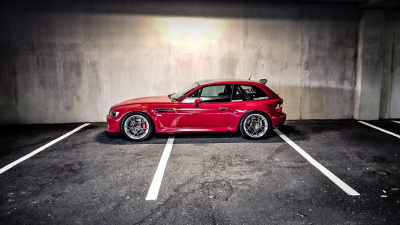 1999 BMW M Coupe in Imola Red 2 over Black Nappa