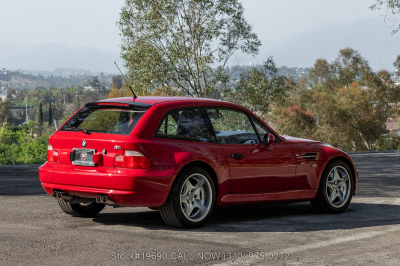 1999 BMW M Coupe in Imola Red 2 over Imola Red & Black Nappa