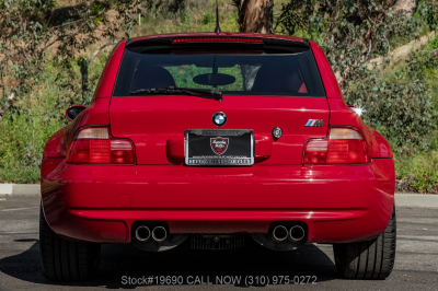 1999 BMW M Coupe in Imola Red 2 over Imola Red & Black Nappa