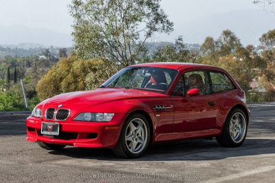 1999 BMW M Coupe in Imola Red 2 over Imola Red & Black Nappa