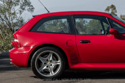 1999 BMW M Coupe in Imola Red 2 over Imola Red & Black Nappa