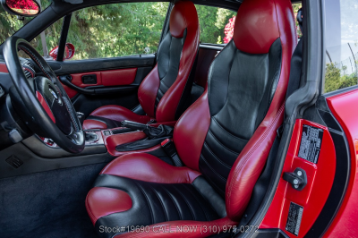 1999 BMW M Coupe in Imola Red 2 over Imola Red & Black Nappa