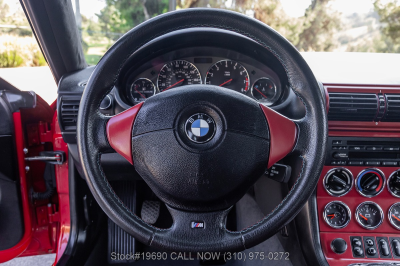 1999 BMW M Coupe in Imola Red 2 over Imola Red & Black Nappa