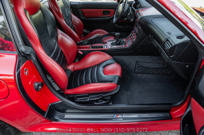 1999 BMW M Coupe in Imola Red 2 over Imola Red & Black Nappa