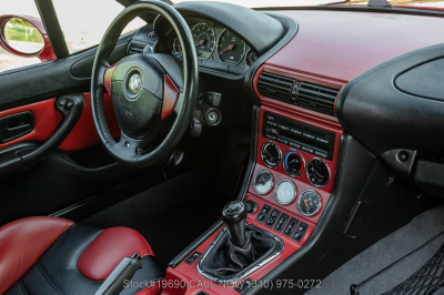 1999 BMW M Coupe in Imola Red 2 over Imola Red & Black Nappa