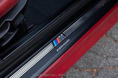 1999 BMW M Coupe in Imola Red 2 over Imola Red & Black Nappa