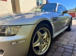 2000 BMW M Coupe in Titanium Silver Metallic over Black Nappa