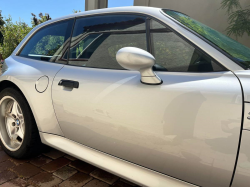 2000 BMW M Coupe in Titanium Silver Metallic over Black Nappa