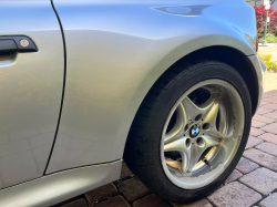 2000 BMW M Coupe in Titanium Silver Metallic over Black Nappa