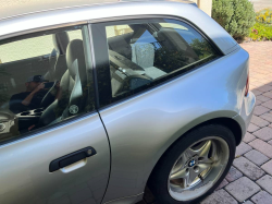 2000 BMW M Coupe in Titanium Silver Metallic over Black Nappa