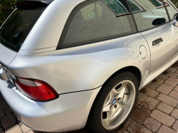 2000 BMW M Coupe in Titanium Silver Metallic over Black Nappa