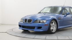 2000 BMW M Coupe in Estoril Blue Metallic over Estoril Blue & Black Nappa