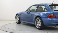 2000 BMW M Coupe in Estoril Blue Metallic over Estoril Blue & Black Nappa