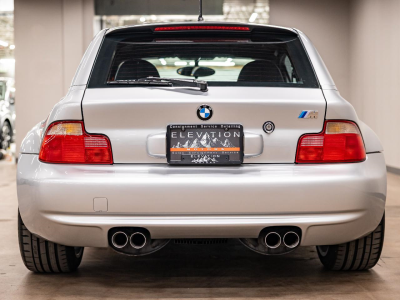 2000 BMW M Coupe in Titanium Silver Metallic over Black Nappa