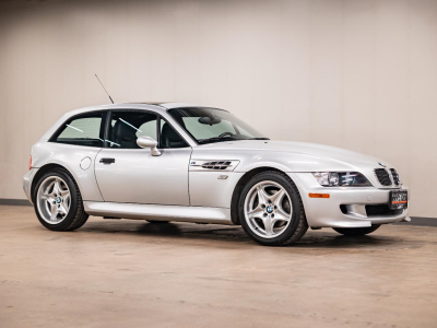 2000 BMW M Coupe in Titanium Silver Metallic over Black Nappa