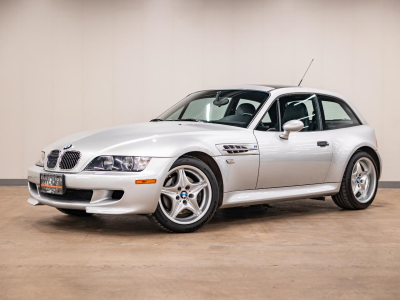 2000 BMW M Coupe in Titanium Silver Metallic over Black Nappa