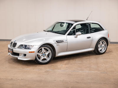 2000 BMW M Coupe in Titanium Silver Metallic over Black Nappa