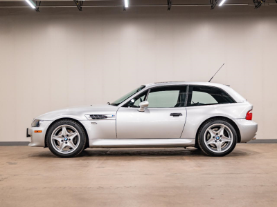 2000 BMW M Coupe in Titanium Silver Metallic over Black Nappa