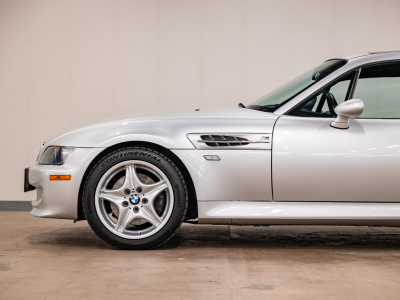 2000 BMW M Coupe in Titanium Silver Metallic over Black Nappa