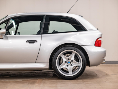2000 BMW M Coupe in Titanium Silver Metallic over Black Nappa