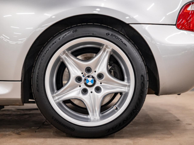 2000 BMW M Coupe in Titanium Silver Metallic over Black Nappa