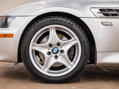 2000 BMW M Coupe in Titanium Silver Metallic over Black Nappa