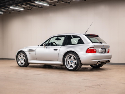 2000 BMW M Coupe in Titanium Silver Metallic over Black Nappa