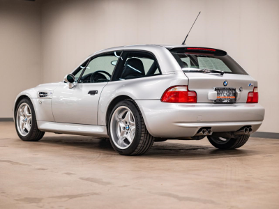 2000 BMW M Coupe in Titanium Silver Metallic over Black Nappa