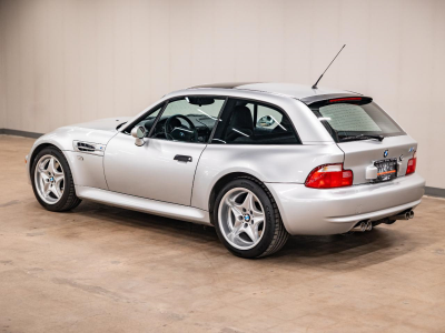 2000 BMW M Coupe in Titanium Silver Metallic over Black Nappa