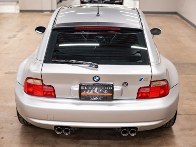 2000 BMW M Coupe in Titanium Silver Metallic over Black Nappa
