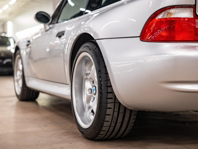 2000 BMW M Coupe in Titanium Silver Metallic over Black Nappa