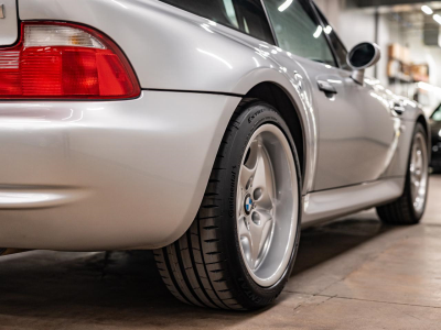 2000 BMW M Coupe in Titanium Silver Metallic over Black Nappa