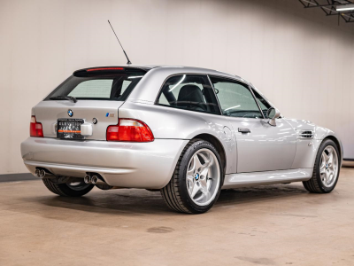 2000 BMW M Coupe in Titanium Silver Metallic over Black Nappa