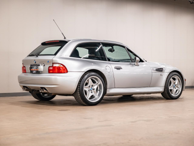 2000 BMW M Coupe in Titanium Silver Metallic over Black Nappa