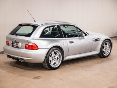 2000 BMW M Coupe in Titanium Silver Metallic over Black Nappa