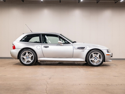 2000 BMW M Coupe in Titanium Silver Metallic over Black Nappa