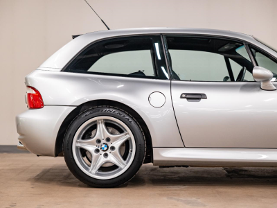 2000 BMW M Coupe in Titanium Silver Metallic over Black Nappa