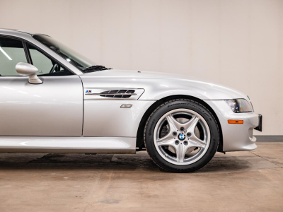 2000 BMW M Coupe in Titanium Silver Metallic over Black Nappa