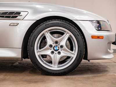 2000 BMW M Coupe in Titanium Silver Metallic over Black Nappa