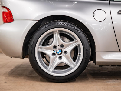 2000 BMW M Coupe in Titanium Silver Metallic over Black Nappa