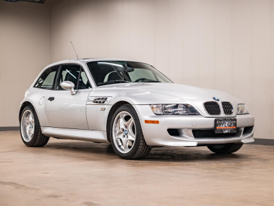 2000 BMW M Coupe in Titanium Silver Metallic over Black Nappa