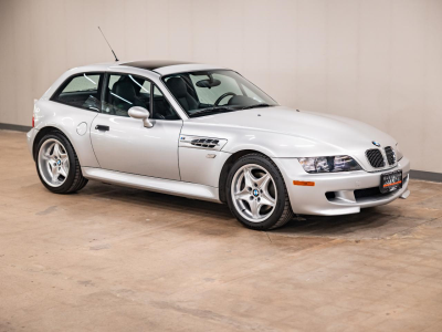 2000 BMW M Coupe in Titanium Silver Metallic over Black Nappa