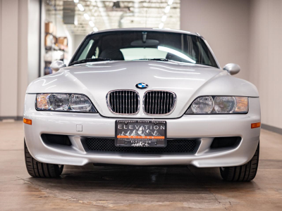 2000 BMW M Coupe in Titanium Silver Metallic over Black Nappa