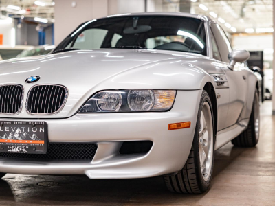 2000 BMW M Coupe in Titanium Silver Metallic over Black Nappa