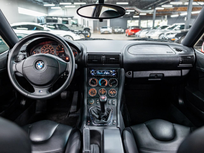 2000 BMW M Coupe in Titanium Silver Metallic over Black Nappa