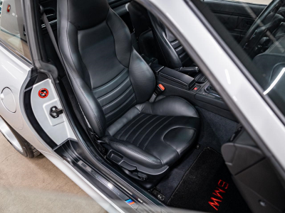 2000 BMW M Coupe in Titanium Silver Metallic over Black Nappa