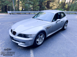 2000 BMW M Coupe in Titanium Silver Metallic over Estoril Blue & Black Nappa