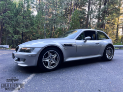 2000 BMW M Coupe in Titanium Silver Metallic over Estoril Blue & Black Nappa